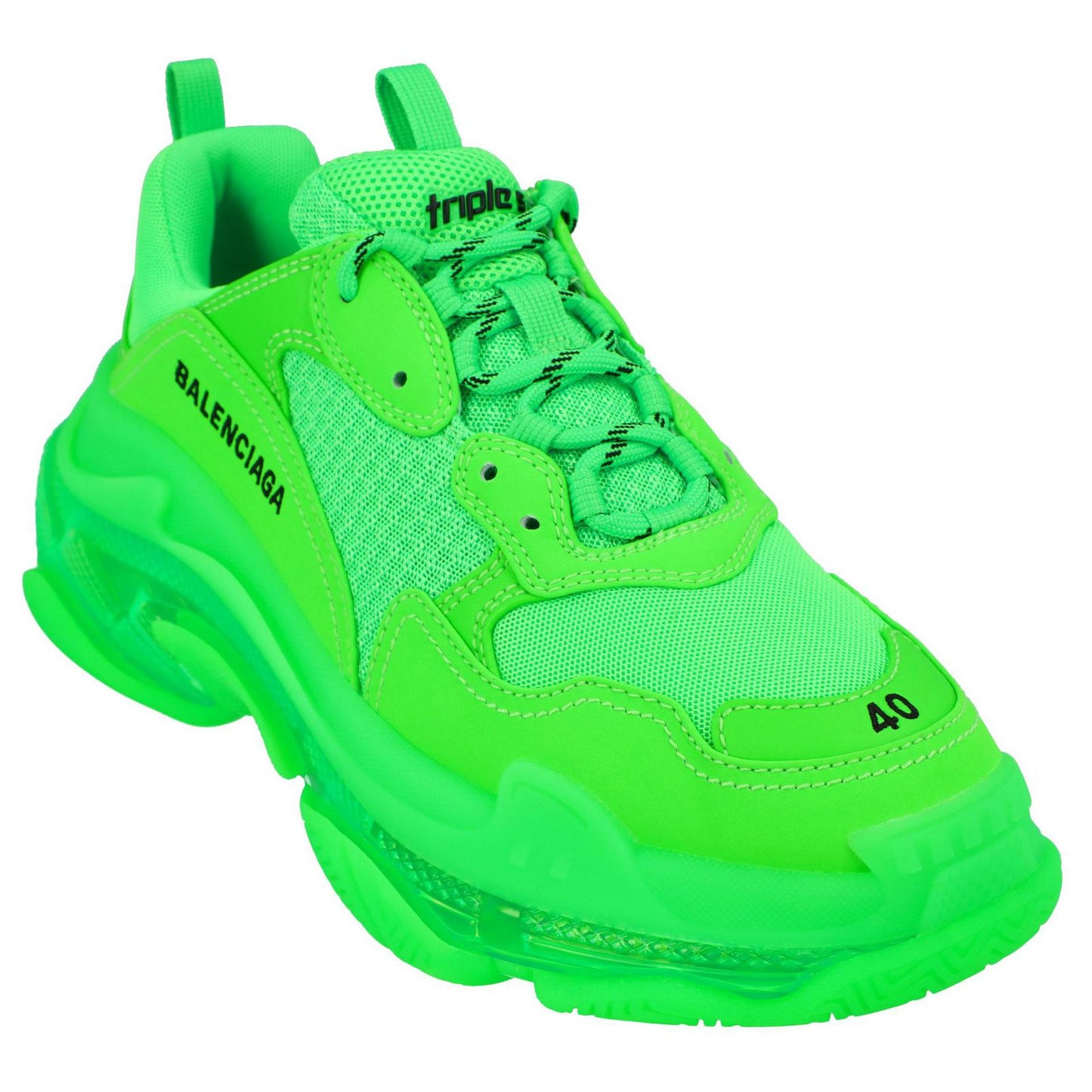 Balenciaga Triple S Neon Green