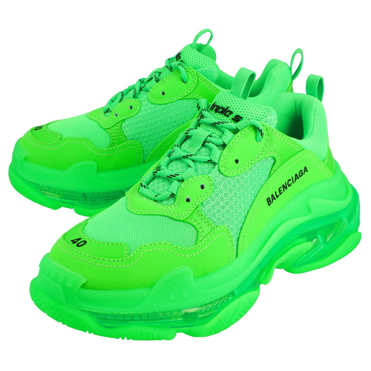 Balenciaga Triple S Neon Green