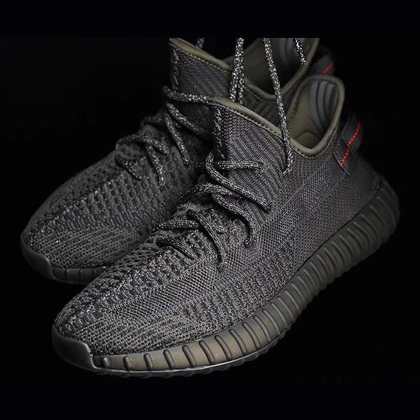 Adidas Yeezy Boost 350 V2 Black Angel Non Reflective