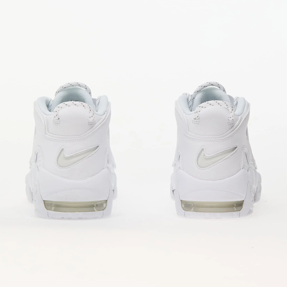 Nike Air More Uptempo 'White on White'