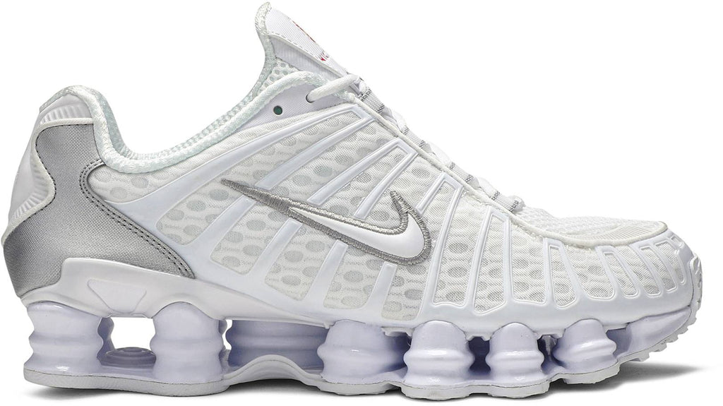 Nike Air Max Shox TL White - Silver