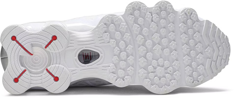 Nike Air Max Shox TL White - Silver