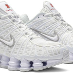 Nike Air Max Shox TL White - Silver