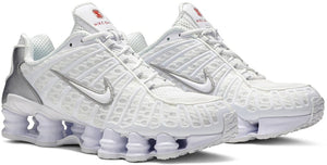 Nike Air Max Shox TL White - Silver